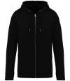 NS402 Native Spirit Unisex Full Zip Hoodie Black colour image